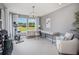 Versatile home office or flex space with neutral tones, a desk, and plenty of natural light at 1107 Shovelhead Dr # Homesite 39, Durham, NC 27703