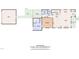 Detailed floor plan showcasing the layout of the main level with dimensions and room names at 1136 Remey Ave, Wake Forest, NC 27587