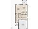 Layout of home with kitchen, Gathering room, dining area, two-car garage, and bedroom at 1137 Solace Way, Rolesville, NC 27571