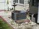Exterior view of the AC unit at 1613 Beacon Valley Dr, Raleigh, NC 27604