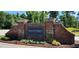 Welcome to Westford! A brick monument sign marks the entrance to this beautiful community at 1643 Wimberly Rd, Apex, NC 27523