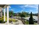 Inviting exterior view from the porch, showcasing a well-maintained street and community at 1643 Wimberly Rd, Apex, NC 27523