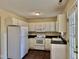 Functional kitchen equipped with modern white appliances and ample cabinet space at , Raleigh, NC 27604