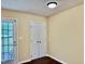 Clean room featuring a door to the outside and a double closet at , Raleigh, NC 27604