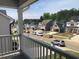 View of a new neighborhood from the balcony, showcasing the house exteriors at 245 N Maple Walk Dr # 219, Garner, NC 27529
