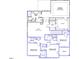 Second floor floor plan featuring primary bedroom, three bedrooms and loft at 245 N Maple Walk Dr # 219, Garner, NC 27529
