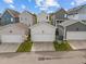 An aerial view of the garages that are part of this home at 282 Granite Mill Blvd, Chapel Hill, NC 27516