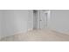 Bedroom with light wood flooring and closet at 4812 Latimer Rd, Raleigh, NC 27609