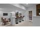 Bright living area with breakfast bar and seating at 4812 Latimer Rd, Raleigh, NC 27609