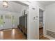 Home's foyer features a long bench with storage and coat hooks at 5541 Old Still Rd, Wake Forest, NC 27587