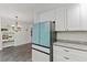 Modern kitchen with sleek appliances, granite countertops, and custom cabinets at 5541 Old Still Rd, Wake Forest, NC 27587