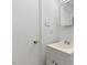 Bathroom showcasing a sink, mirror, and fixtures with a focus on functionality at 56 Marlless Dr # A & B, Franklinton, NC 27525