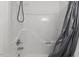 Shower features clean lines and simple controls at 56 Marlless Dr # A & B, Franklinton, NC 27525
