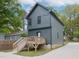 Modern home featuring a back deck and a well-maintained yard at 612 E Ellerbee St, Durham, NC 27704