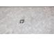 Close up of the shower floor featuring mosaic tiles and a circular drain at 612 E Ellerbee St, Durham, NC 27704