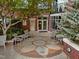 Comfortable outdoor courtyard area with seating, landscaping, and architectural details, perfect for relaxing and socializing at 618 N Boylan Ave # 304, Raleigh, NC 27603
