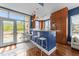 Bright condo kitchen with bar-style seating, and a stainless steel appliance at 618 N Boylan Ave # 304, Raleigh, NC 27603