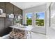 Modern office featuring a bright window view, a desk, and decorative wall paneling at 670 Bandon Aly, Cary, NC 27513