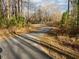 Picturesque walking path lined with trees and foliage for a peaceful outdoor experience at 817 Kenyon Springs Dr, Zebulon, NC 27597