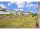 The backyard offers a serene view of neighboring homes and green space at 82 White Ash Dr, Clayton, NC 27527