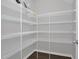 Walk-in Pantry room with shelving and additional storage space at 82 White Ash Dr, Clayton, NC 27527