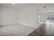 Bedroom featuring carpet and vinyl floors at 845 Kenyon Spring Dr, Zebulon, NC 27597