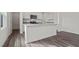 Kitchen featuring granite countertops and stainless appliances at 845 Kenyon Spring Dr, Zebulon, NC 27597
