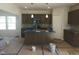 New kitchen with an island and pendant lighting at 89 Grove Township Way, Angier, NC 27501