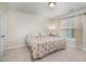 Cozy bedroom with neutral walls, plush carpet, and a comfortable double bed at 106 Teak Cir, Garner, NC 27529