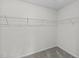 Walk-in closet with wire shelving at 131 N Keatts Winner Ct, Wilson's Mills, NC 27520
