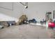 Spacious garage providing ample room for storage and parking at 171 School Side Dr, Spring Lake, NC 28390