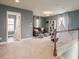 Cozy bonus room featuring neutral walls, a small seating area, and a decorative teepee for a playful touch at 2006 Cross Bones Blvd # 34, Durham, NC 27703