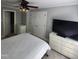 Bedroom with natural light, furnishings, including dresser, and large closet at 206 Arbor Dr, Elon, NC 27244
