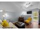 Cozy living room with hardwood floors and plenty of space to relax at 2259 Helena Moriah Rd, Timberlake, NC 27583