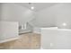 Bright bonus room featuring neutral walls and carpet, complemented by recessed lighting and natural light at 3332 Cheswick Dr, Raleigh, NC 27609