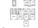 Detailed floor plan showcasing the layout of the home at 6648 Woodlawn Dr, Oxford, NC 27565