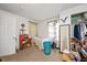 Comfortable bedroom features neutral carpet and closet at 726 Elizabeth Ave, Wake Forest, NC 27587