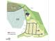 Community map displaying the layout of townhomes, single Gathering homes, and walking trail at 816 Canis Minor Rd, Wendell, NC 27591