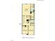 Upper level floor plan showing owner's suite, bath, laundry, and additional bedrooms at 879 Pilot St, Haw River, NC 27258