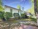 Home backyard with deck and mature trees at 10 Cricket Hollow Run, Clayton, NC 27520