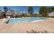 The community pool area features a large in-ground pool at 1019 Thoughtful Spot Ln, Durham, NC 27703