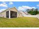 Spacious backyard with newly installed sod, ideal for outdoor activities and relaxation at 124 Alta Crest Ln, Garner, NC 27529