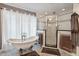 Charming bathroom with a clawfoot tub, a separate shower, and updated fixtures at 1355 Bowling Road, Fuquay Varina, NC 27526