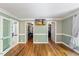 Spacious bedroom with two closets and large windows and doors at 1355 Bowling Road, Fuquay Varina, NC 27526