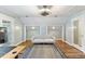 Cozy office space featuring hardwood floors and natural light at 1355 Bowling Road, Fuquay Varina, NC 27526