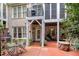 Outdoor patio featuring chairs, table, and outdoor entertaining area at 214 Lions Gate Dr, Cary, NC 27518