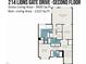 Second floor layout featuring a primary bedroom, primary bath, laundry room, and sitting room at 214 Lions Gate Dr, Cary, NC 27518
