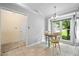 Cozy breakfast nook with lots of natural light and a view of the yard at 227 Chimney Rise Dr, Cary, NC 27511