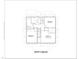 Second floor plan showing the bedrooms, bathrooms, and closets at 2517 Newbold St, Raleigh, NC 27603