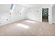 Bright bonus room with skylights and recessed lighting offers a flexible living space at 3638 Pine Needles Dr, Wake Forest, NC 27587